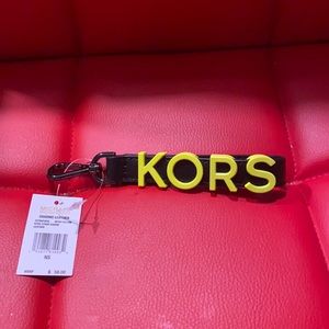 Michael Kors Neon “Kors” Keychain